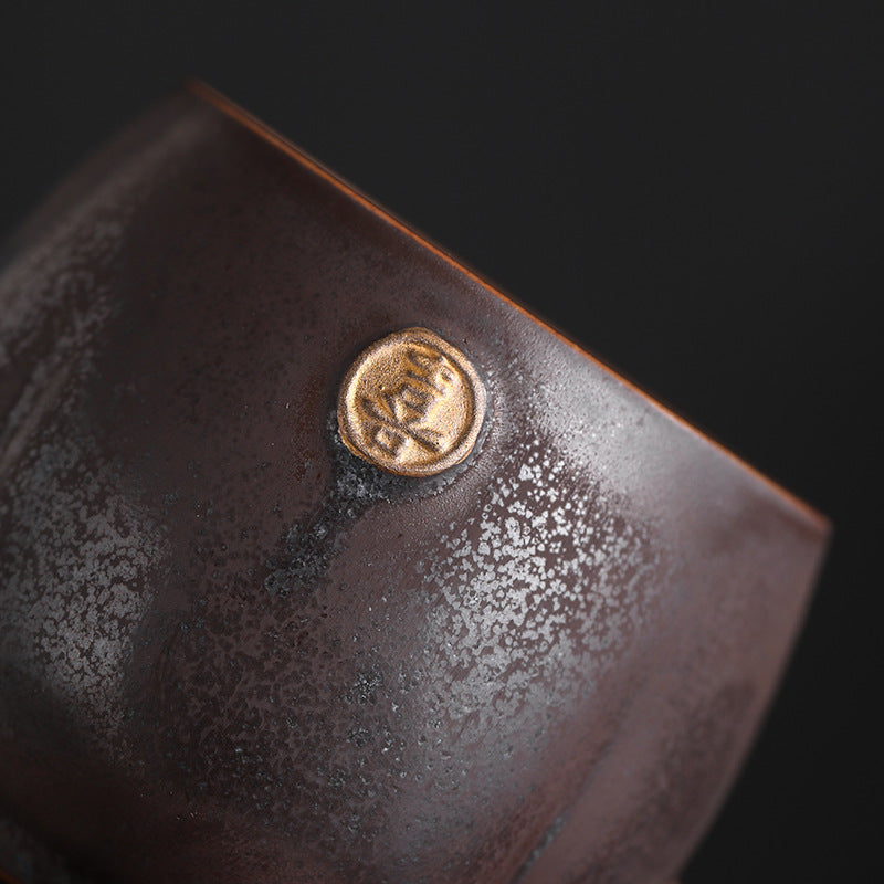 Japanese Kiln Change Tea Cup Ceramic Kung Fu Tea Set Single Cup Master Cup Personal Cup 4 Cup Set Gift