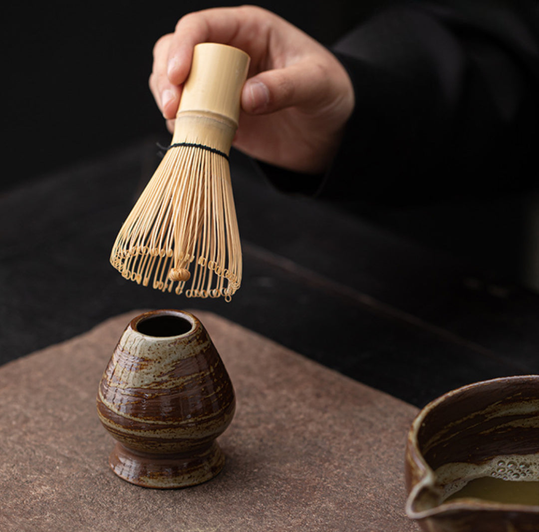 Support à fouet matcha