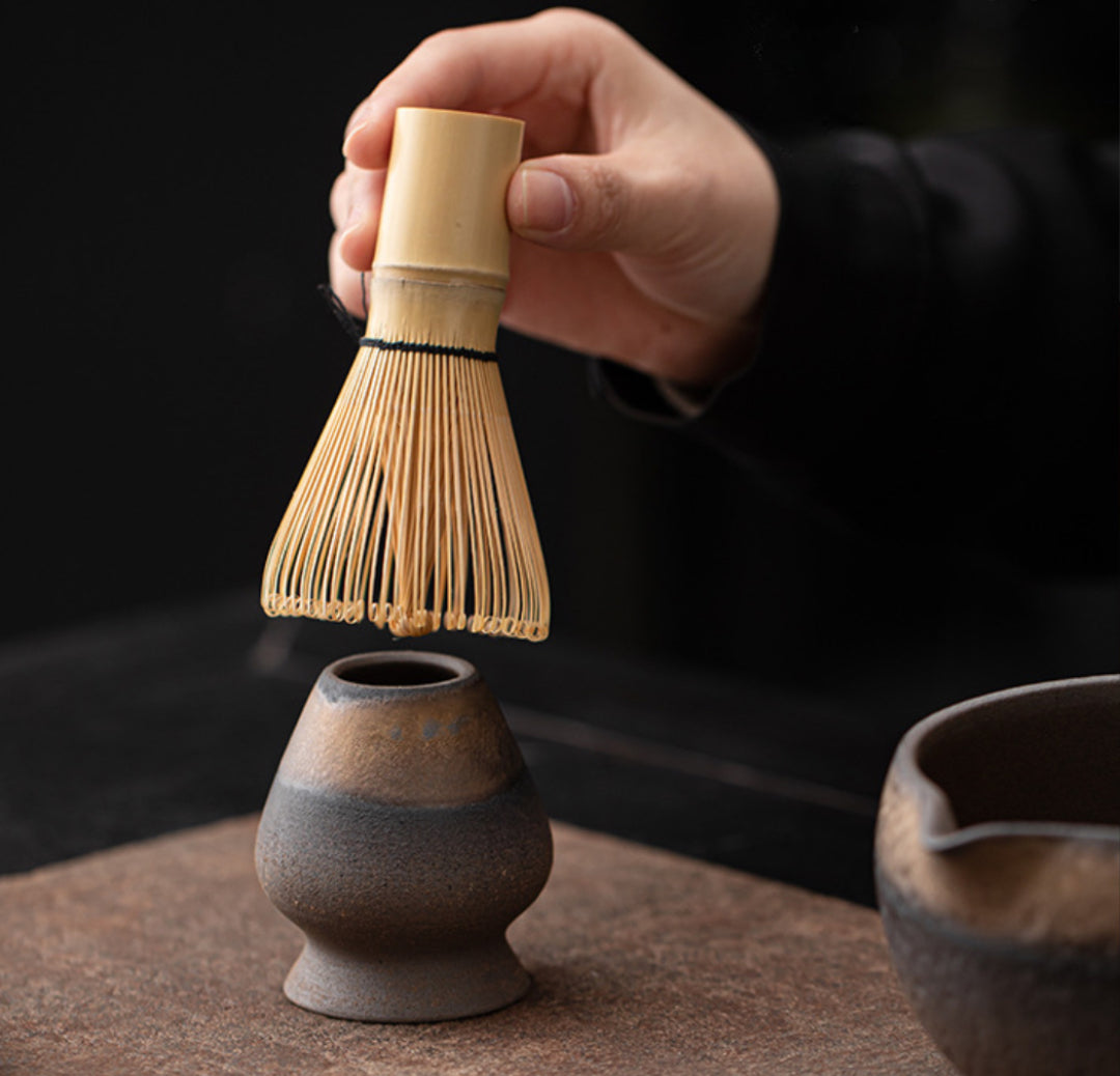 Support à fouet matcha