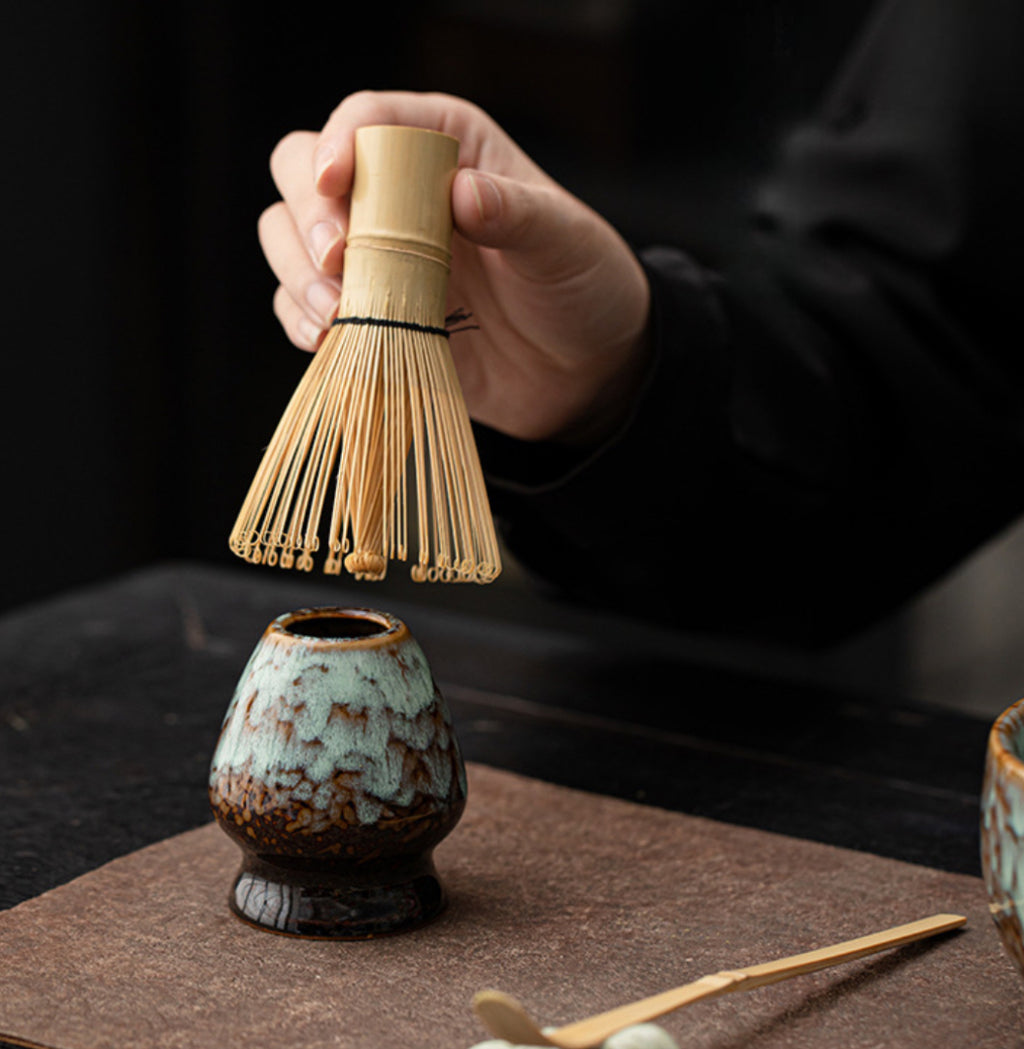 Support à fouet matcha