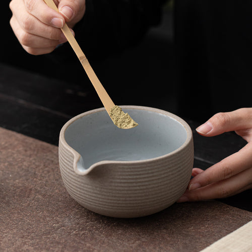 Natural Ancient Style Matcha Tools Household Song Dynasty Tea-ordering Ware Suit Tea-erecting Matcha Bowl Baibenli Kung Fu Tea Ceremony