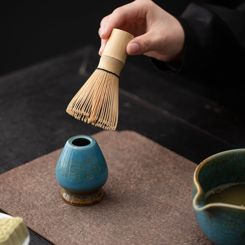 Japanese Style Kiln Change Wushuang Matcha Tools Tea Bowl Tea Li Bai Ben Li Household Song Dynasty Tea Point Kung Fu Tea Ceremony
