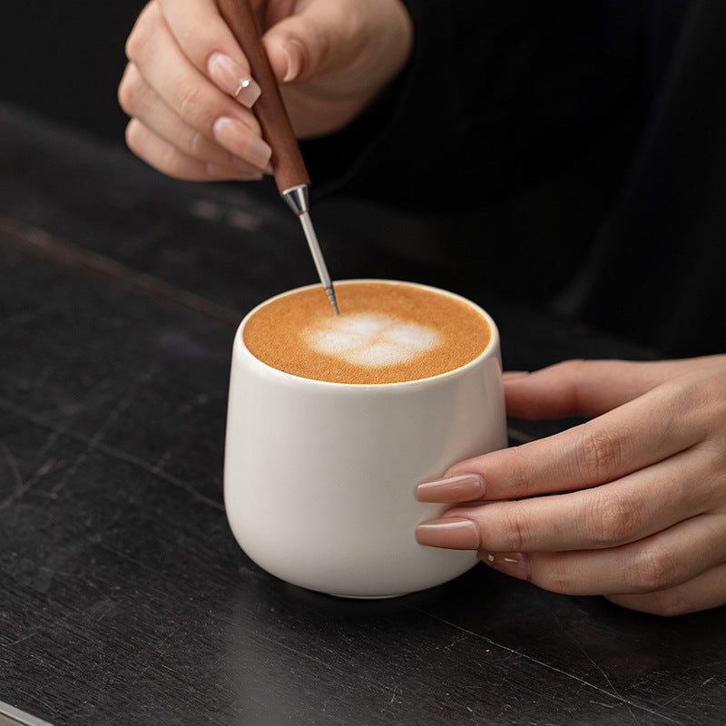 Ancient Tea Cup Master Cup Household Matte Ceramic Tea Cup Large Capacity Personal Tea Cup Kung Fu Tea Set Matcha Cup