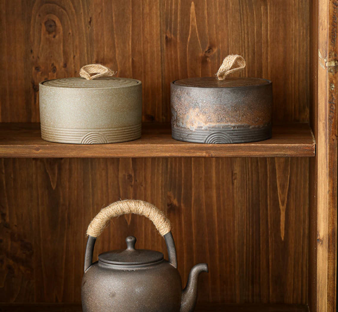 Boîte à thé Argile Sèche