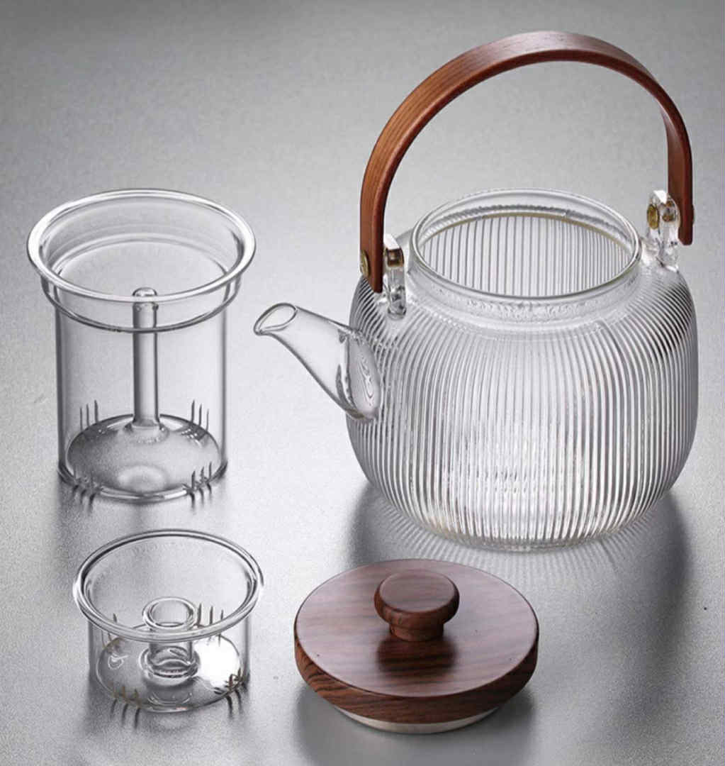 Théière et chauffe plat