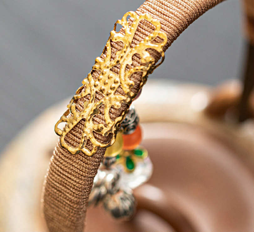 Théière et chauffe plat