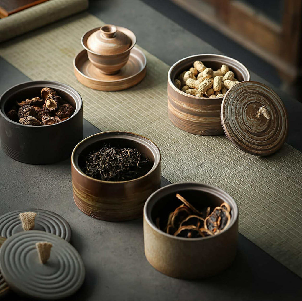 Boîte à thé Argile Sèche