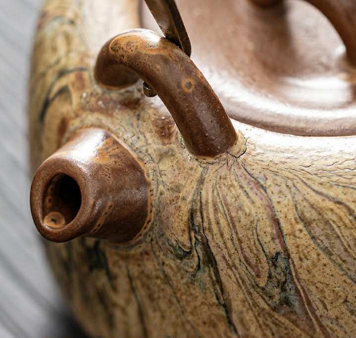 Théière et chauffe plat